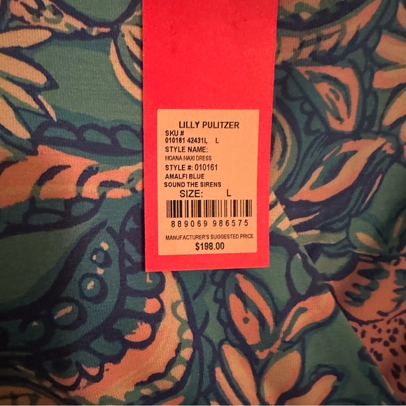 💖SOLD💖Lilly Pulitzer Moana Midi Dress - Picture 3 of 4